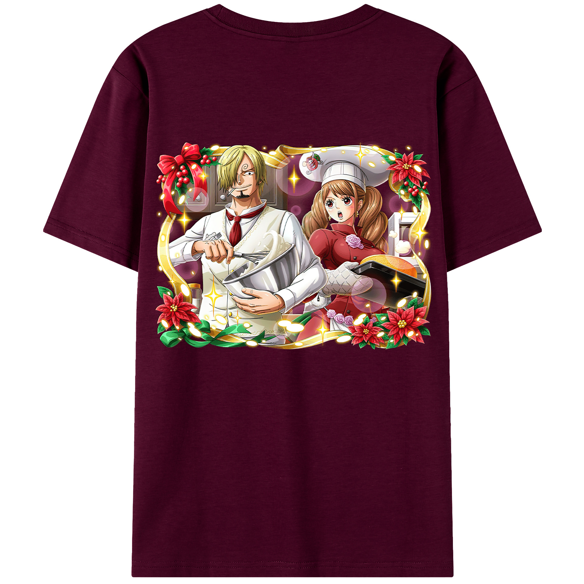 （画像用） ワンピース サンジ ONE PIECE Sanji レディース半袖Tシャツ(バックプリント)